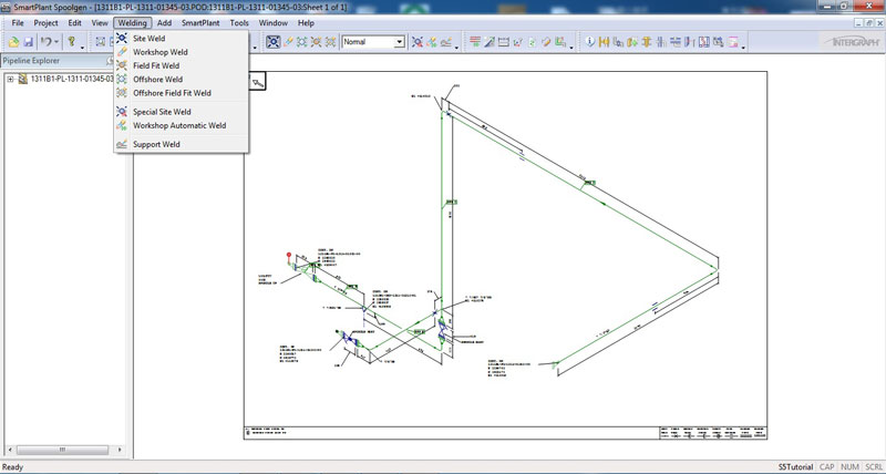 Pipe Shop Fabrication Detail DWG Conversion Software