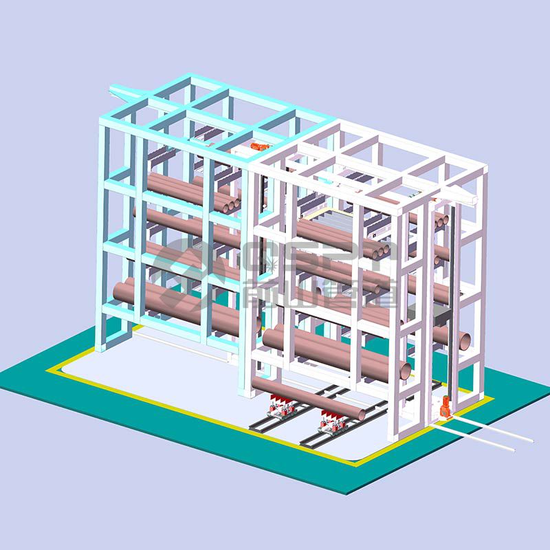 3D Storage Warehouse for Pipe