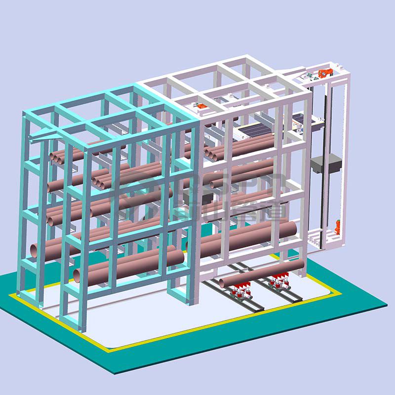 3D Storage Warehouse for Pipe