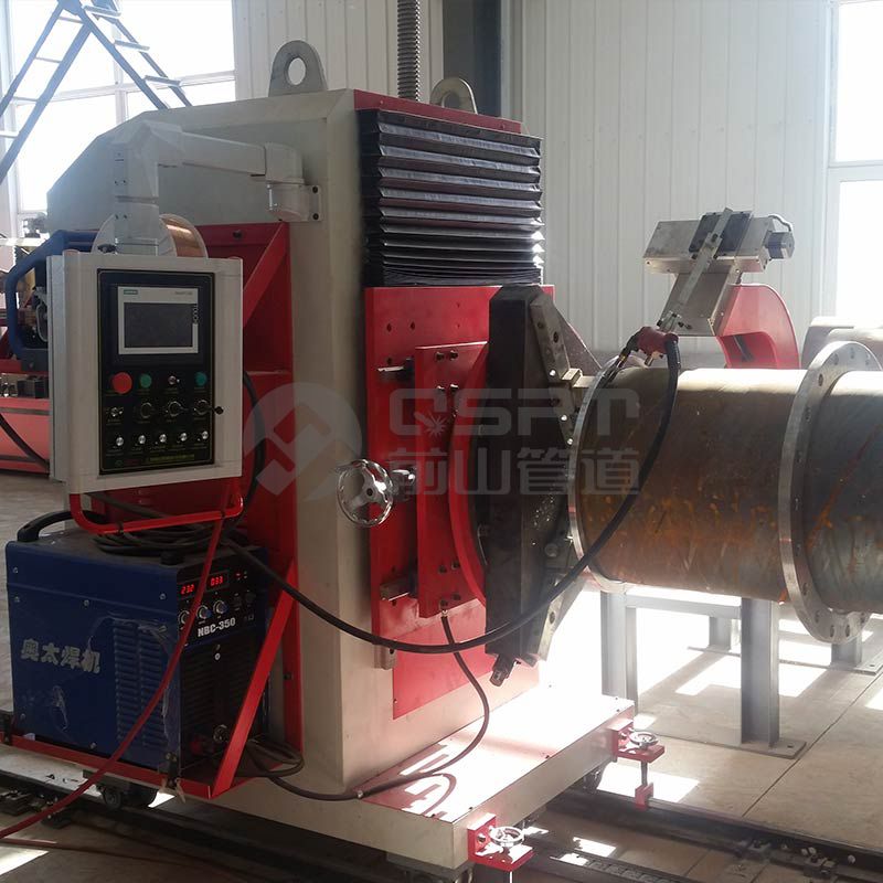 Slip-on Flange & Pipe Fitting-up Machine