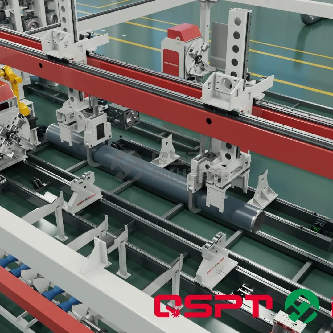 large-diameter pipe mechanical arm lifting system