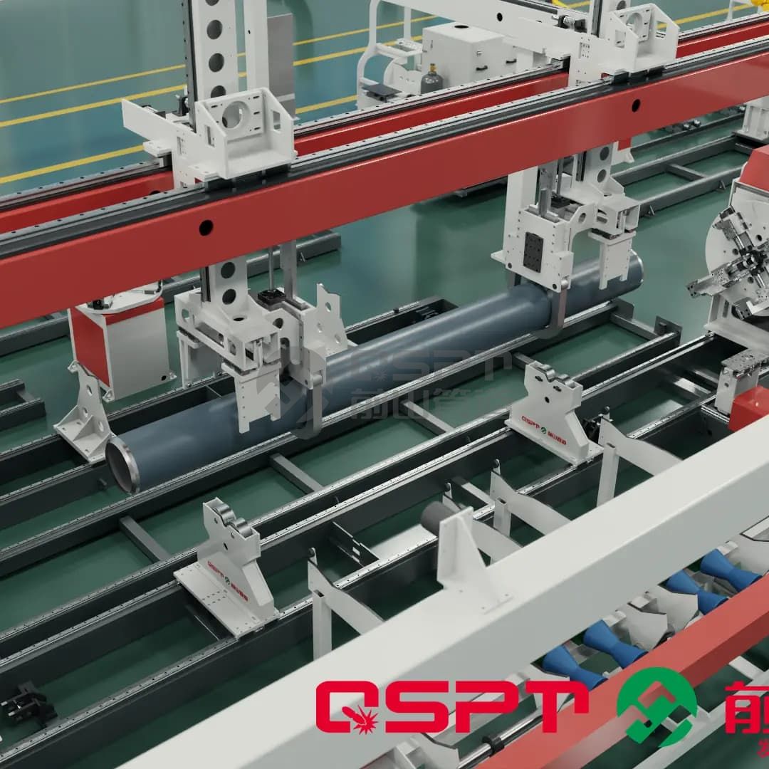 large-diameter pipe mechanical arm lifting system