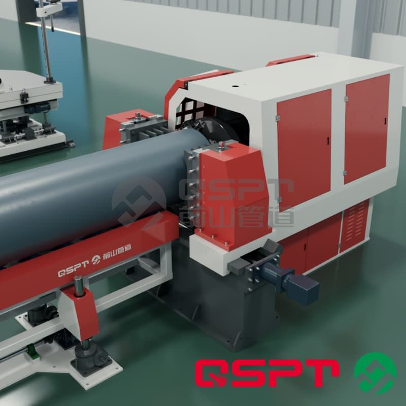 Large diameter pipe CNC beveling systems