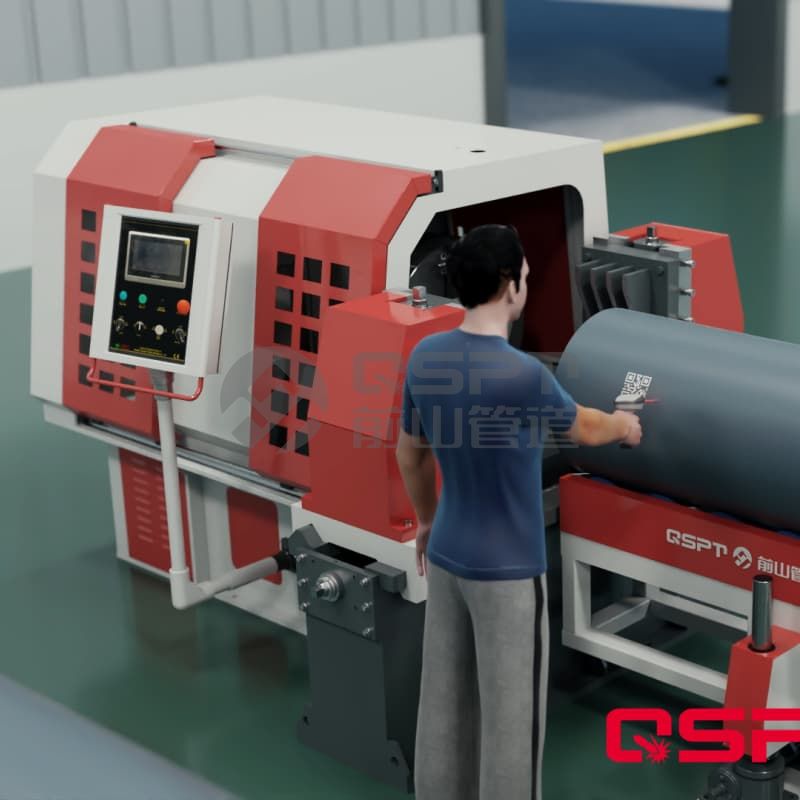 Large diameter pipe CNC beveling systems